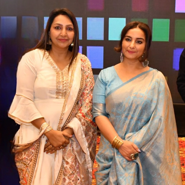 With Divya Dutta - Bollywood Actress