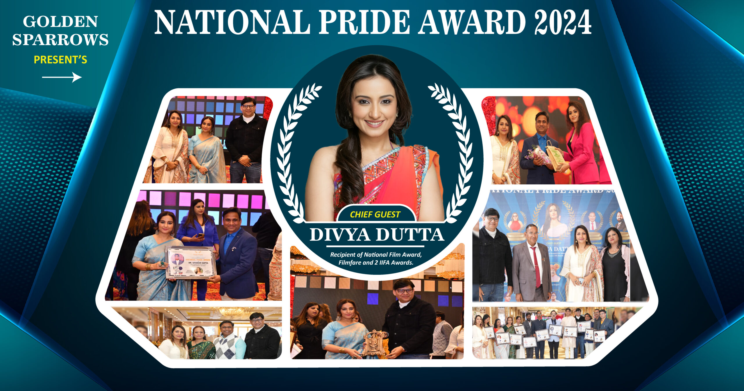 National Pride Award | 24 Feb 2024 | Chief Guest – Divya Dutta